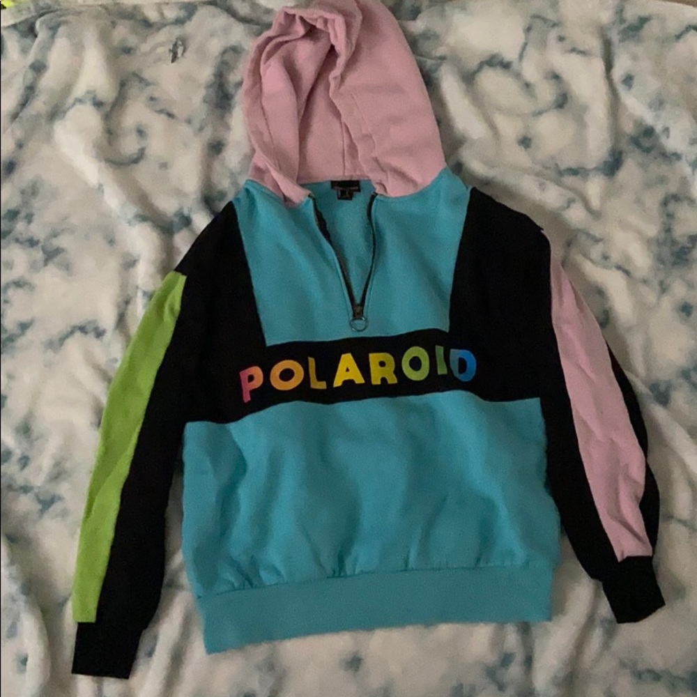 Multicolored Polaroid Hoodie